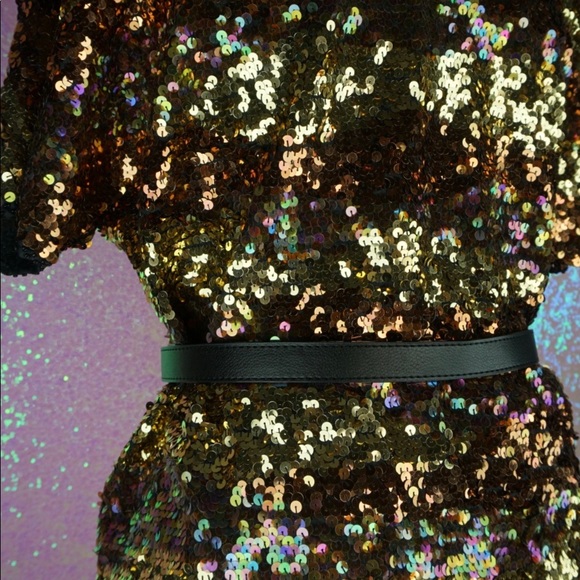 Women’s vintage Sequined top - Picture 3 of 3